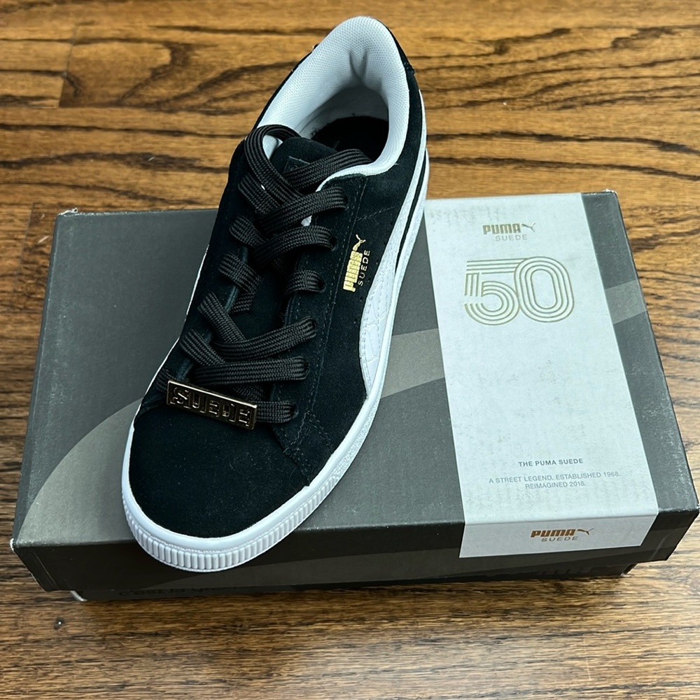 New In Box Puma Suede Shoes